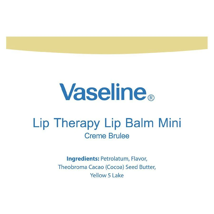 Vaseline Lip Balm Creme Brulee 4