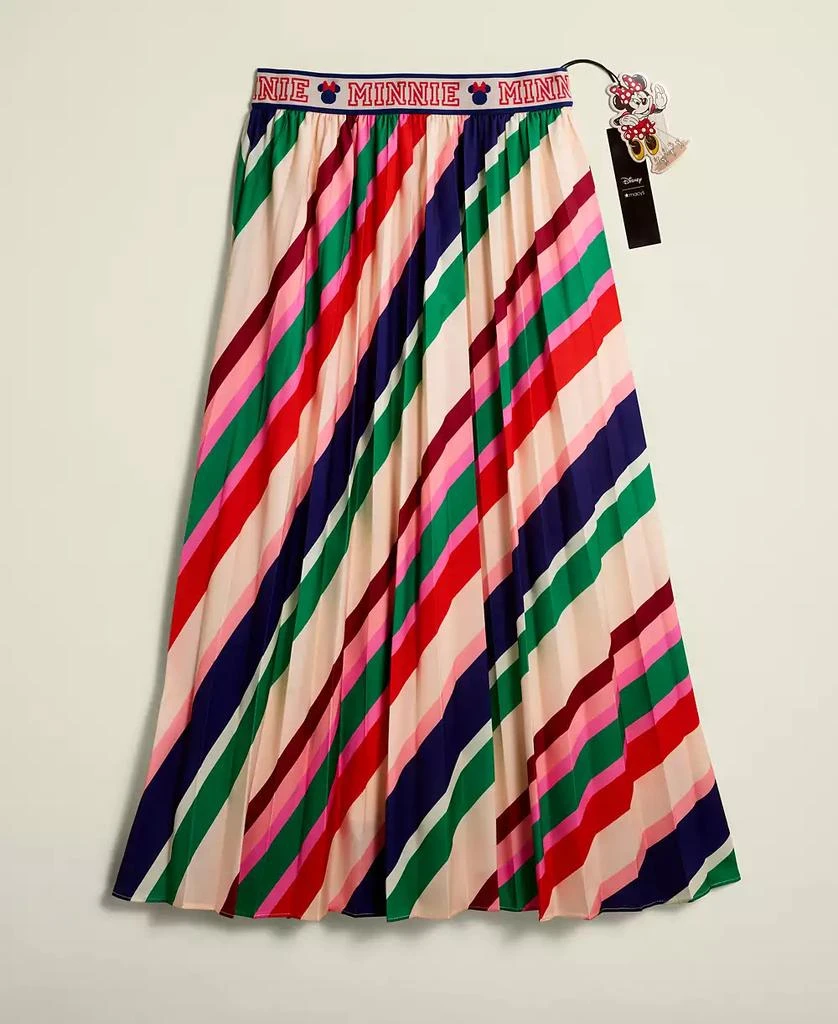 Disney | Macy's Plus Size Minnie Majorette Pleated Midi Skirt, Created for Macy's 2