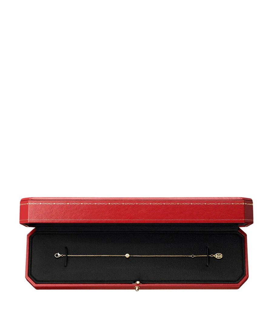 Cartier Extra-Small Yellow Gold and Diamond Cartier d'Amour Bracelet 4