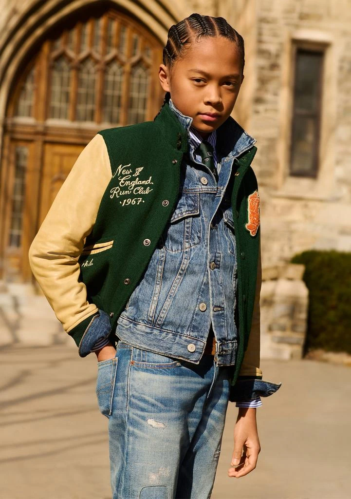 Ralph Lauren Boys 8-20 Lynwood Relaxed Fit Distressed Jeans