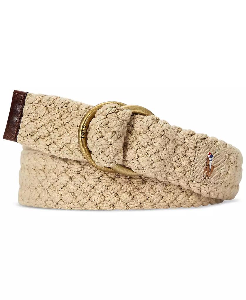 Ralph Lauren Men's Braided Cotton Belt
