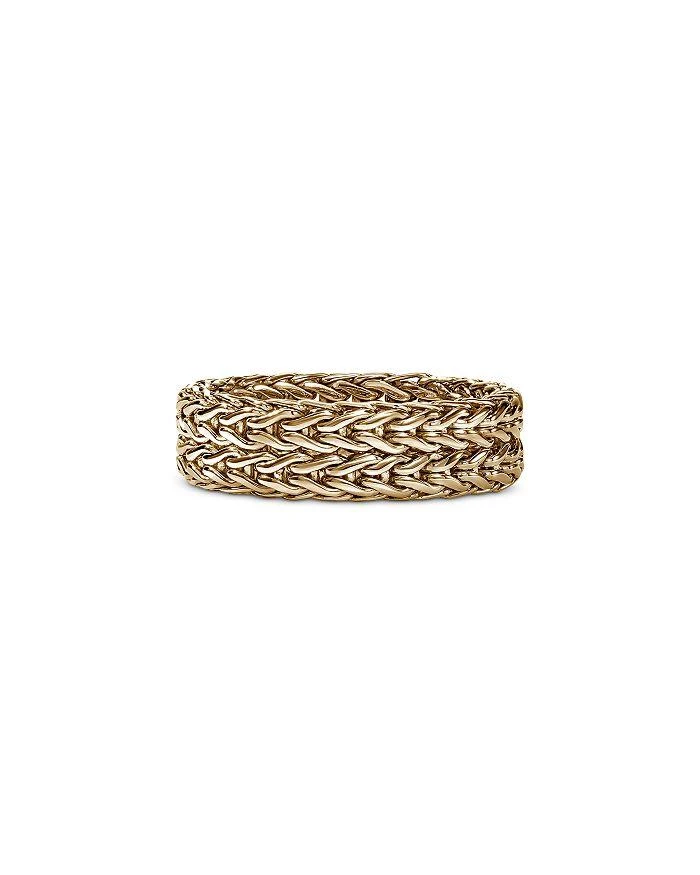 John Hardy 14K Yellow Gold Icon Rata Chain Ring