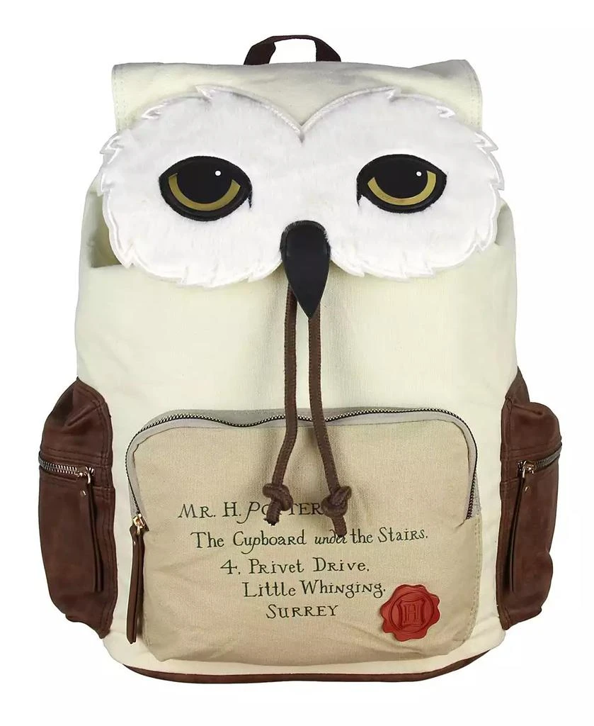 Harry Potter Backpack Hedwig Owl Hogwarts Letter Rucksack Bag w/ Laptop Sleeve