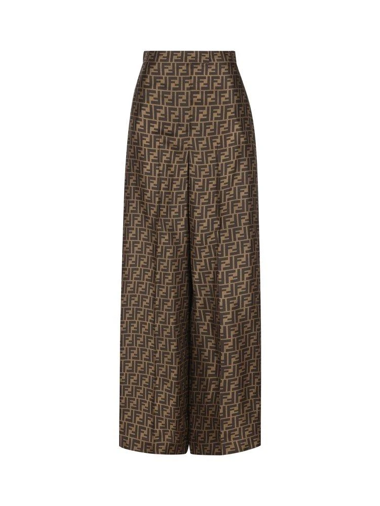 Fendi Fendi Allover FF Printed Straight-Leg Pants 1