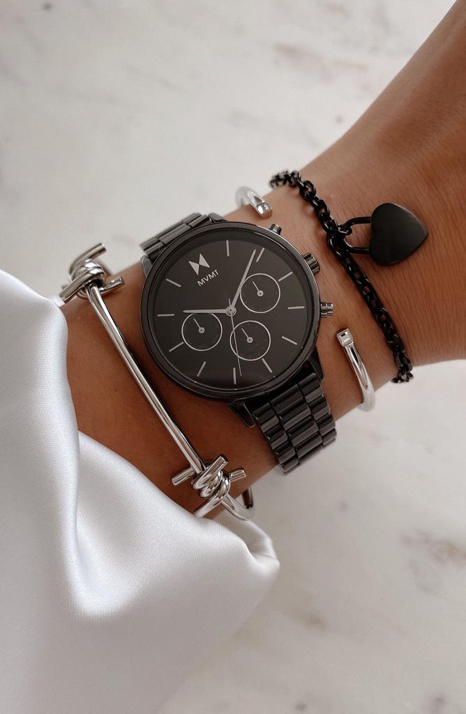 MVMT Nova Chronograph Ceramic Bracelet Watch, 38mm