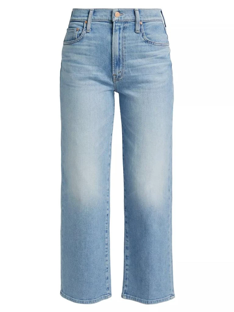 MOTHER The Rambler High-Rise Stretch Wide-Leg Jeans 1