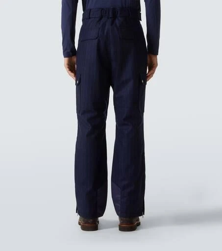 Brunello Cucinelli Chalk stripe wool ski pants 4