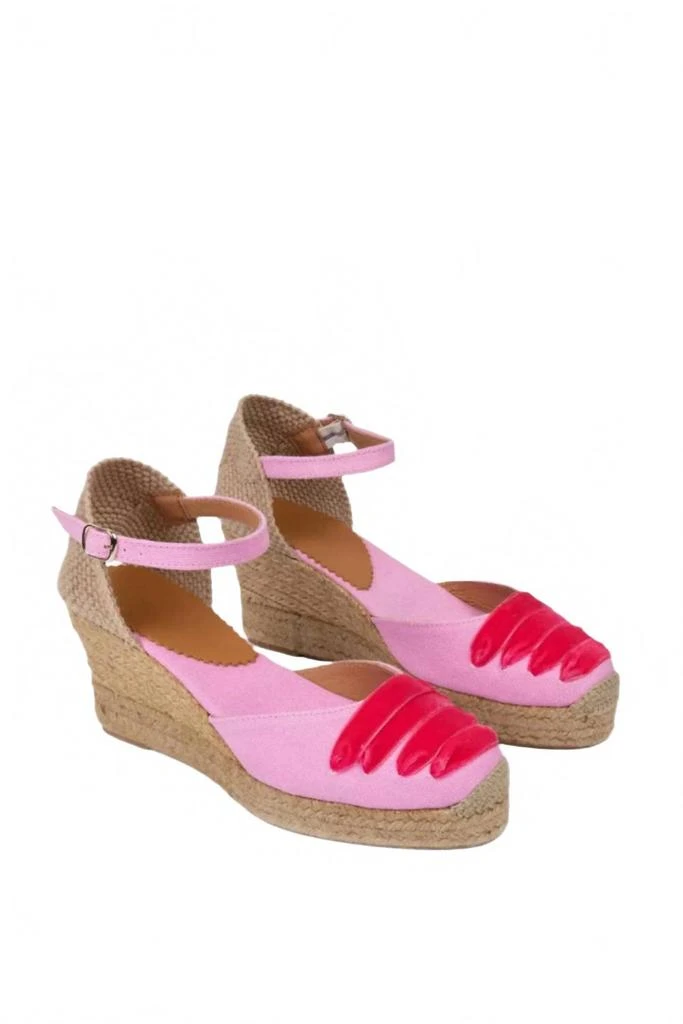 PENELOPE CHILVERS Women
s Mary Jane Dali Espadrilles In Pink Peony 2
