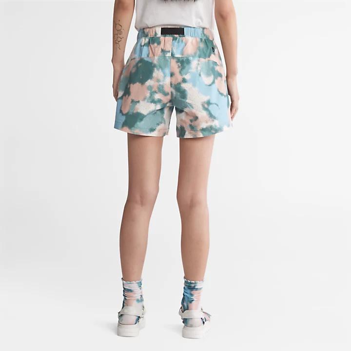 Timberland Cotton Shorts for Women in Summer Print