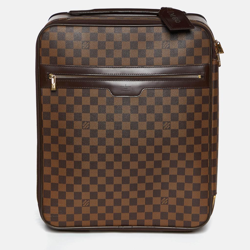 Louis Vuitton Louis Vuitton Damier Ebene Canvas Pegase 45 Luggage