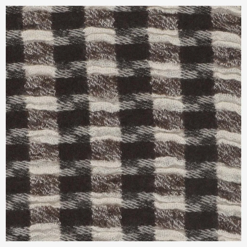 Faliero Sarti Faliero Sarti Checkered Fringe Scarf 2