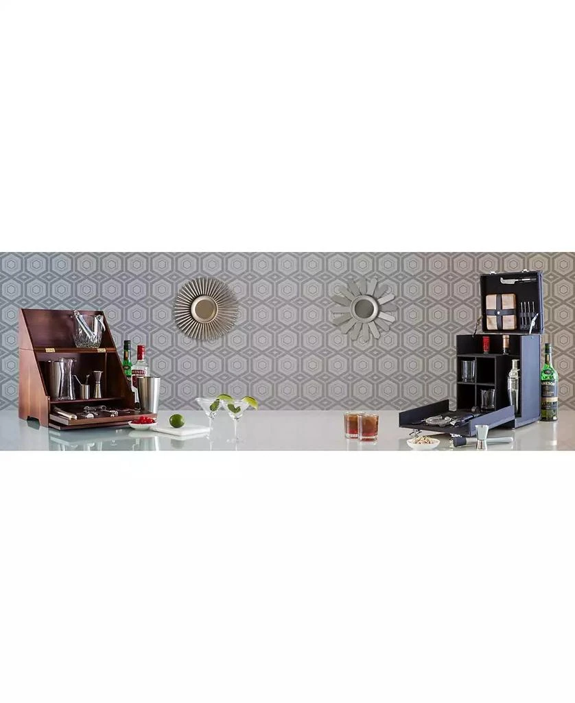 Legacy by Picnic Time Madison Acacia Tabletop Bar 2