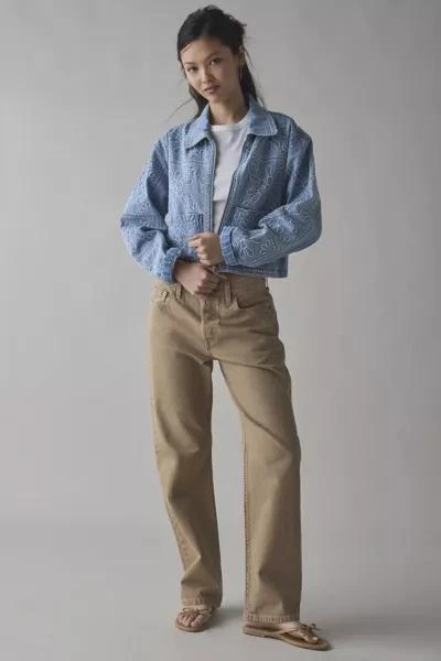 Kimchi Blue Kimchi Blue Mary Floral Embroidered Denim Jacket 4