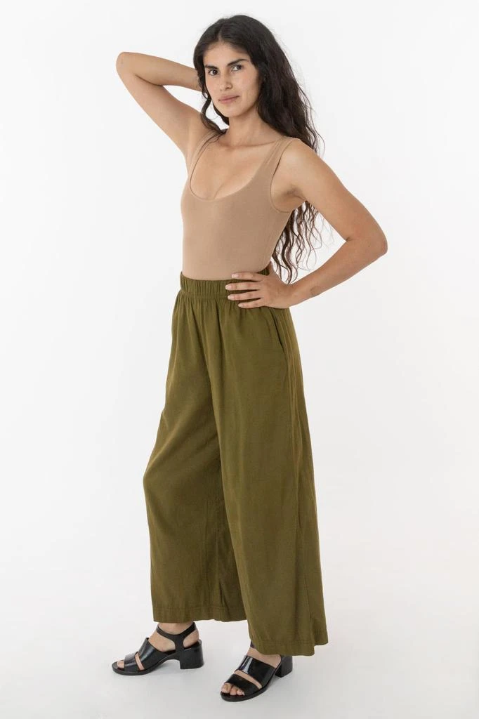 Los Angeles Apparel RCT308 - Cotton Twill Wide Pants 2