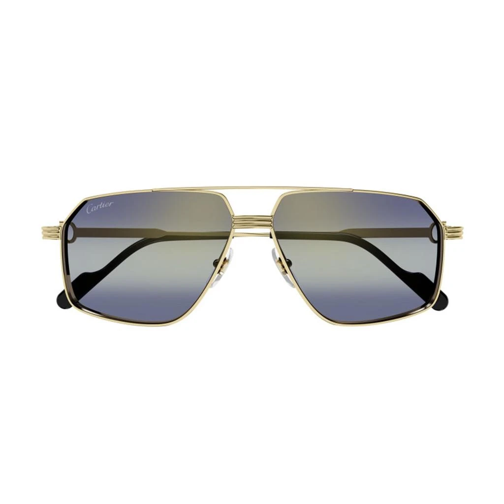 Cartier Eyewear Ct0270s Première De Cartier 012 Gol Sunglasses 1