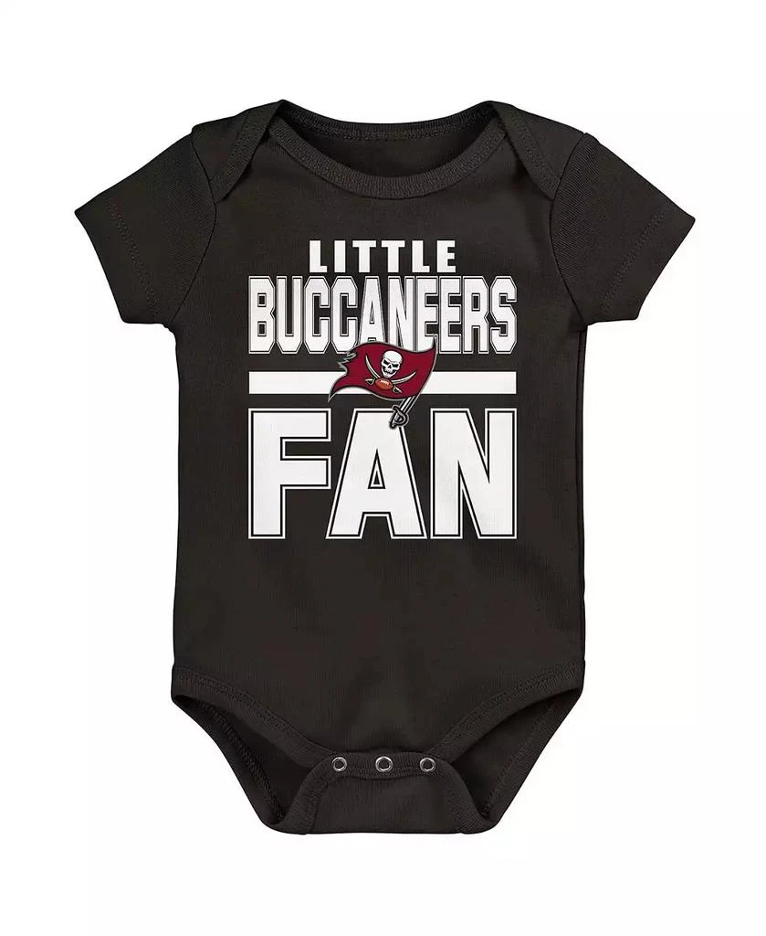 Outerstuff Newborn 3-Pack Tampa Bay Buccaneers Little Tike Bodysuit Set 2