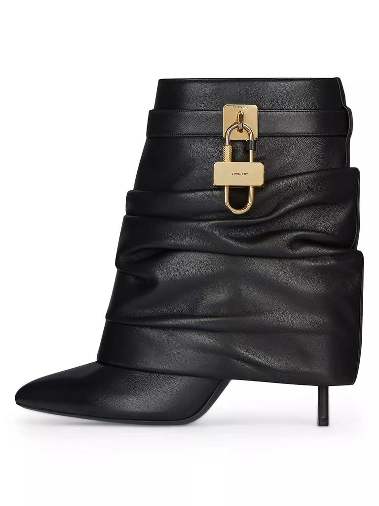 Givenchy Shark Lock Stiletto Ankle Boots in Nappa Leather 2