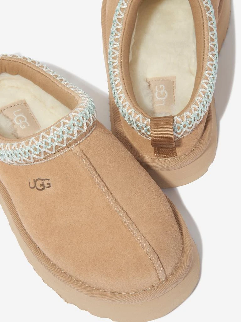 UGG UGG Girls Tazz Slippers in Beige 3