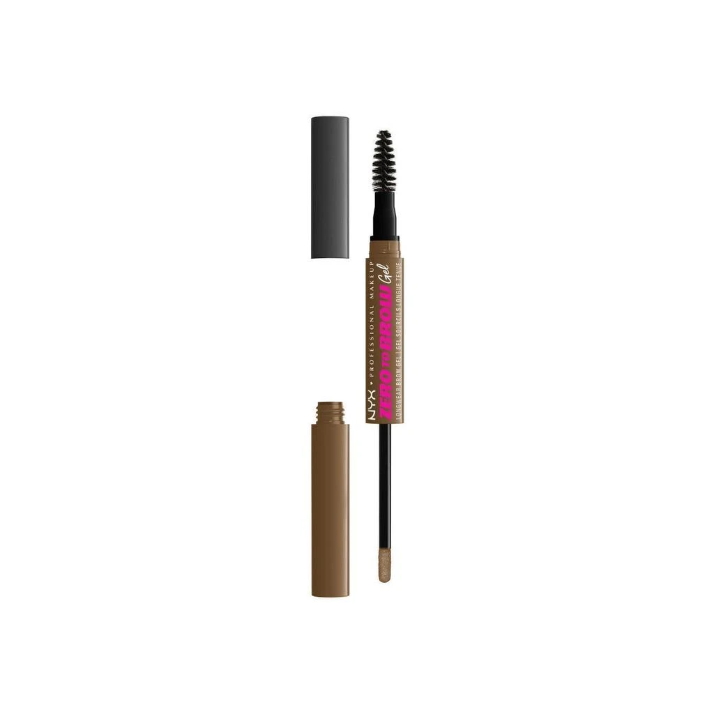 Octopus x Nyx Zero To Brow Gel Gel Sourcils Taupe 8
