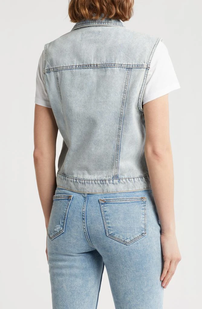 VIGOSS Bling Denim Trucker Vest 2