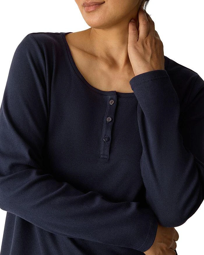 Eileen Fisher Ribbed Henley Ankle Sleep Set 3