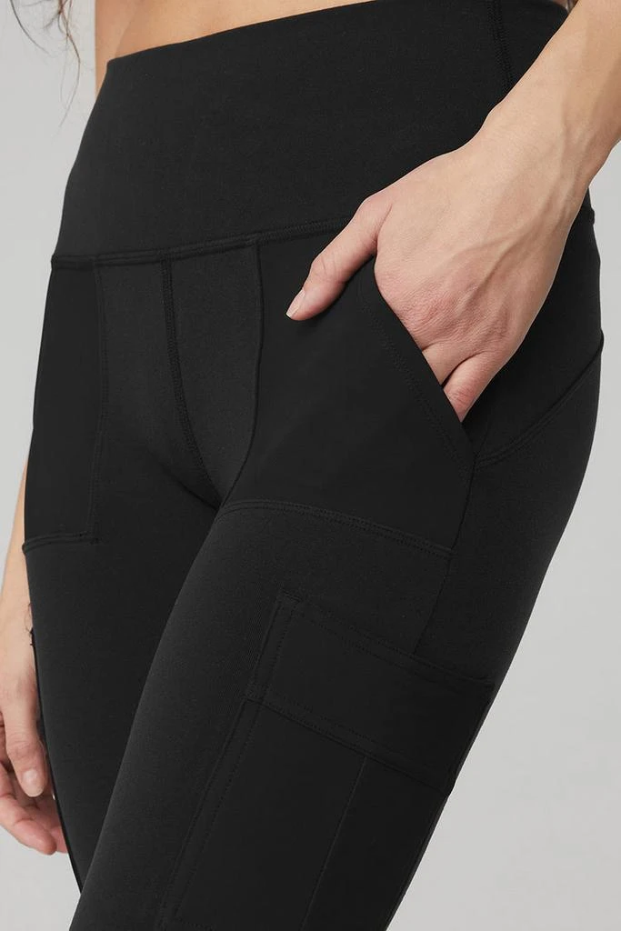 Alo High-Waist Cargo Legging - Black 4