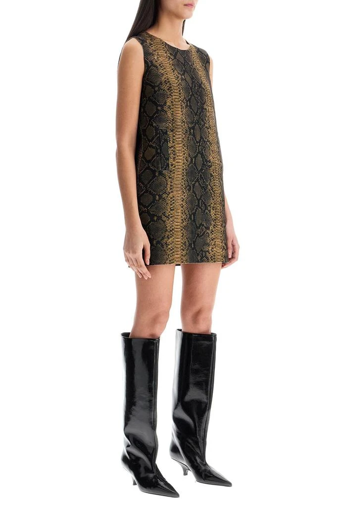 forever unique brown polka dot dress FOREVER UNIQUE U TAN & WHITE POLKA DOT WINNING HALTER NECK DRESS – db3online main image 1