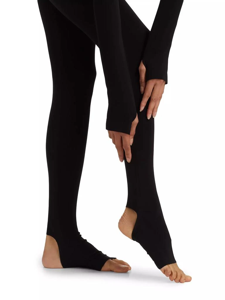 Norma Kamali Turtleneck Long-Sleeve Catsuit 6