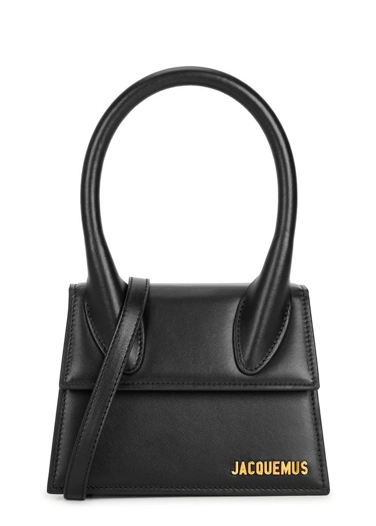Jacquemus Le Chiquito Moyen leather top handle bag 1