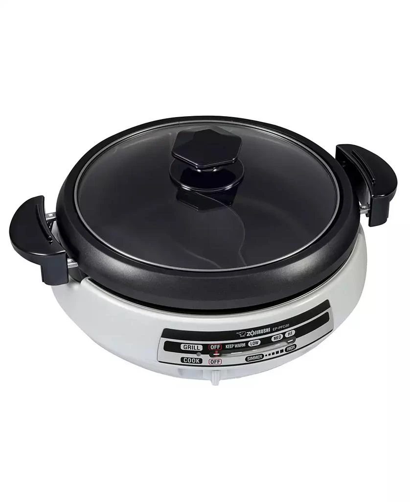 Zojirushi EP-PFC20HA Gourmet D'Expert Electric Skillet For Yin Yang Hot Pot 2