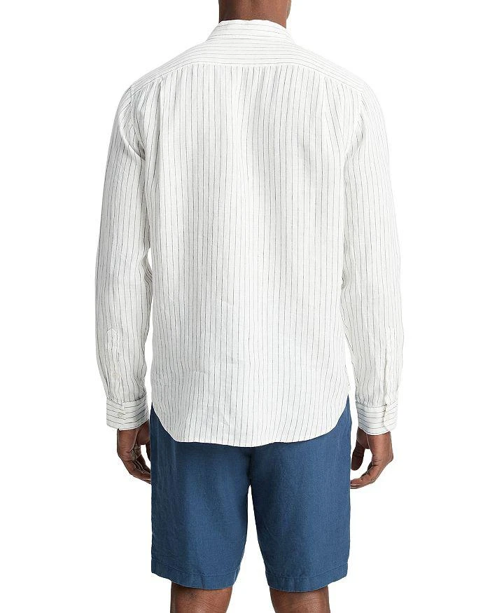 Vince Regular Fit Bayside Striped Shirt  3