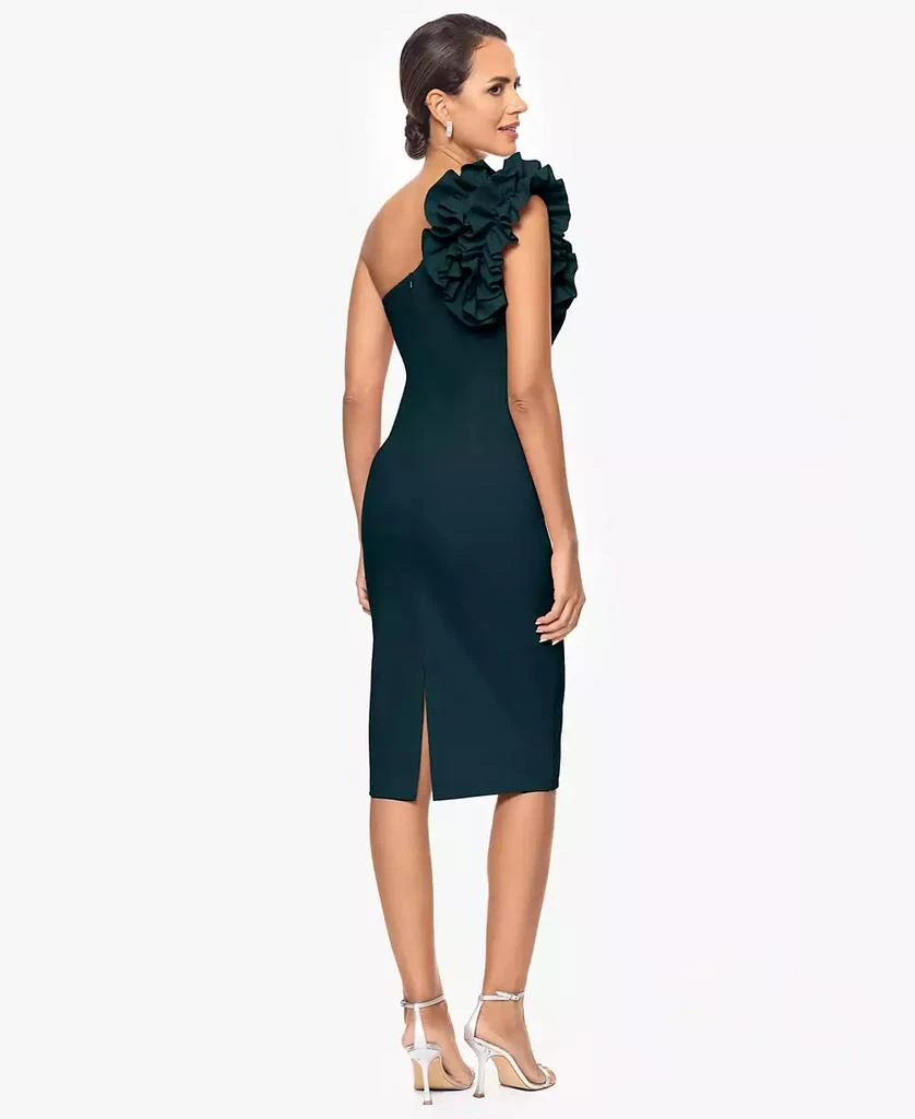 XSCAPE Women's One-Shoulder Sheath Dress 3