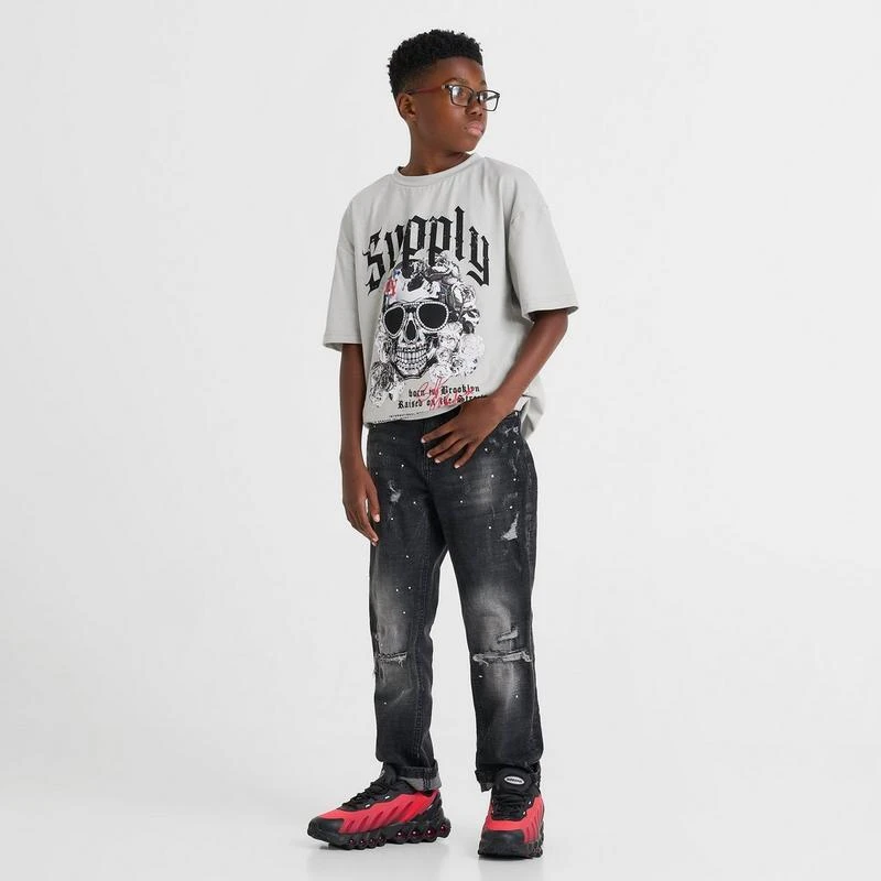 SUPPLY & DEMAND Kids' Supply & Demand Skull Glasses T-Shirt 2