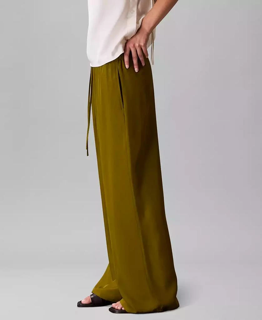 Calvin Klein Women's Drawstring Wide-Leg Pants 3
