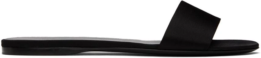 The Row Black Combo Slide Sandals 1