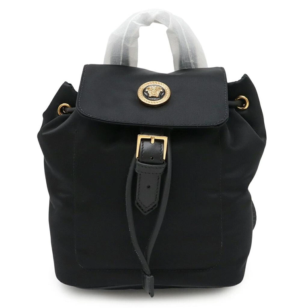 Versace Nylon Leather Backpack (Pre-Owned) 1