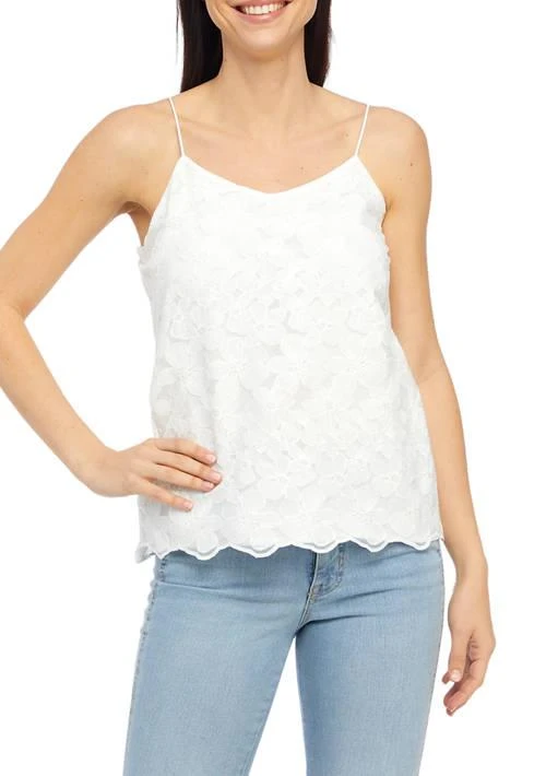 Anne Klein Klein Womens Sleeveless V Neck Cami 1