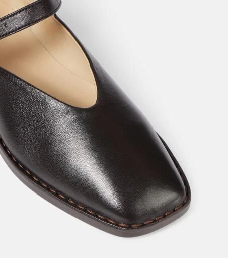 Lemaire Ballerina leather Mary Jane flats 5