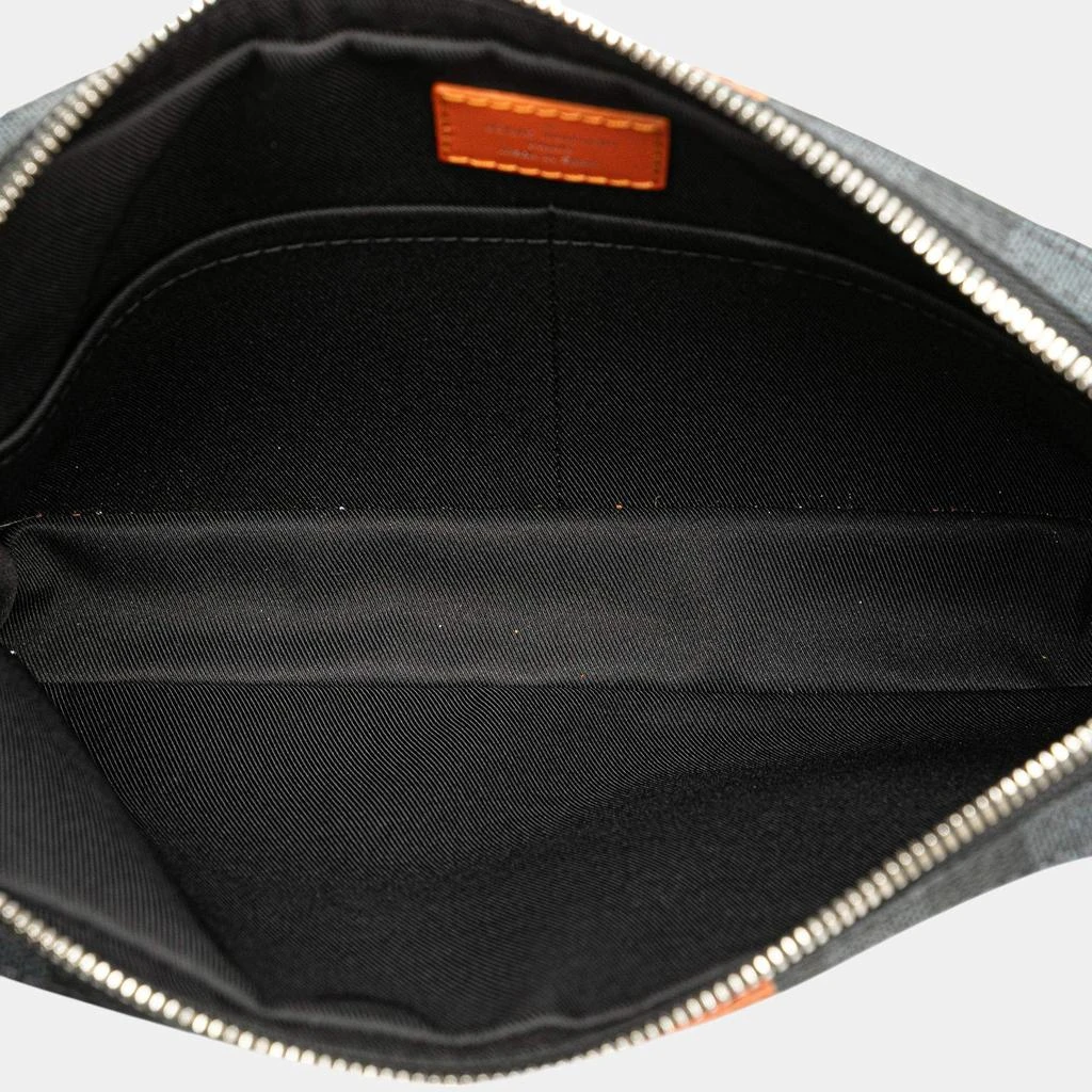 Louis Vuitton Louis Vuitton Black/Orange Damier Graphite Giant Alpha Messenger Bag 4