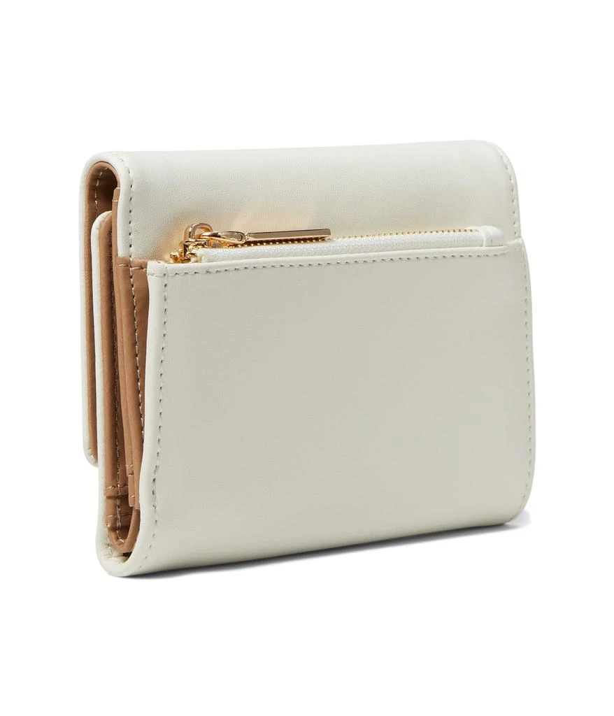 Anne Klein AK Small Flap Wallet With Enamel Filled Turn Lock 2