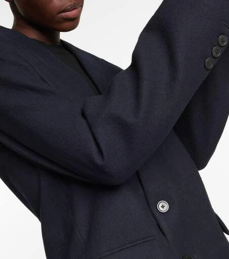 ANN DEMEULEMEESTER Virgin wool blazer 4
