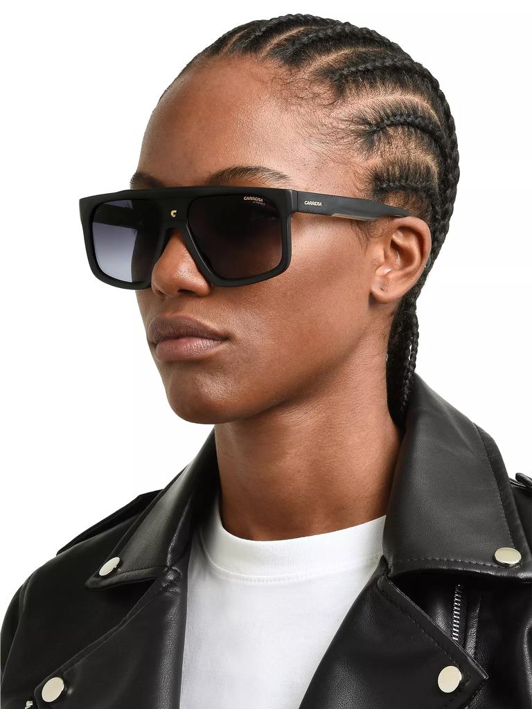 Carrera 59MM Gradient Flat-Top Sunglasses