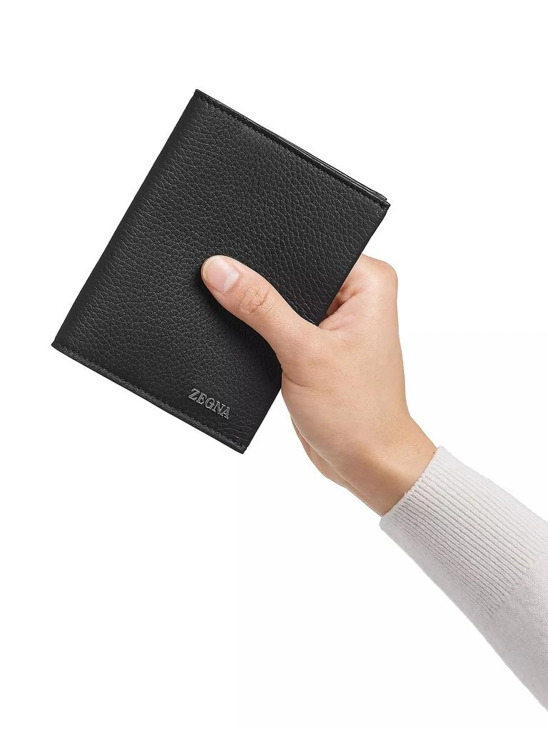 Zegna Deerskin Passport Case 4