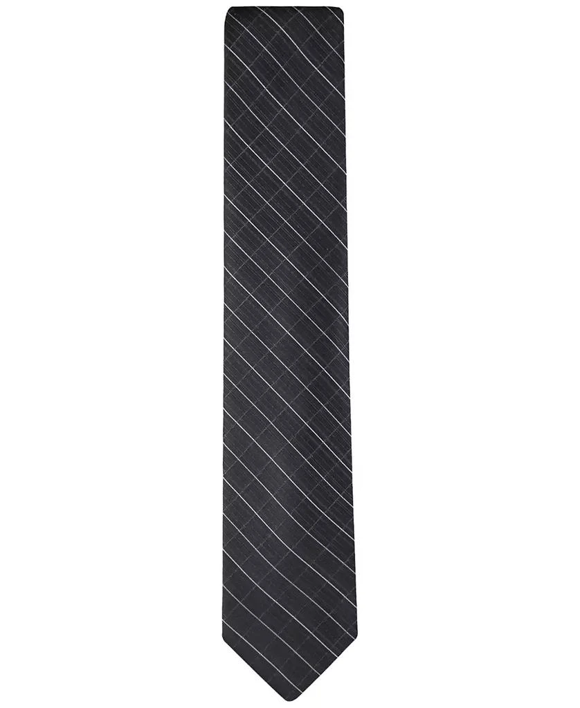 Calvin Klein Men's Etched Windowpane Tie 2