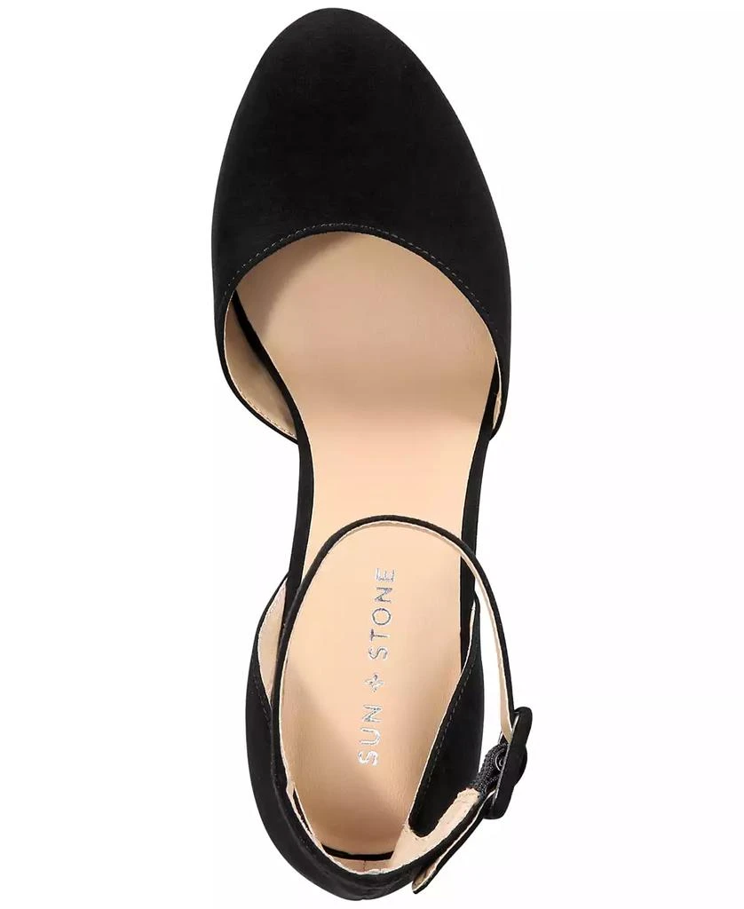Sun + Stone Women's Estrella Block Heel Platform Pumps, Created for Macy's 2