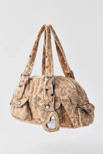 BDG BDG Printed Denim Duffle Shoulder Bag 3