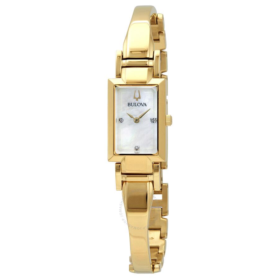 Bulova Classic Quartz Diamond Ladies Watch 97P141