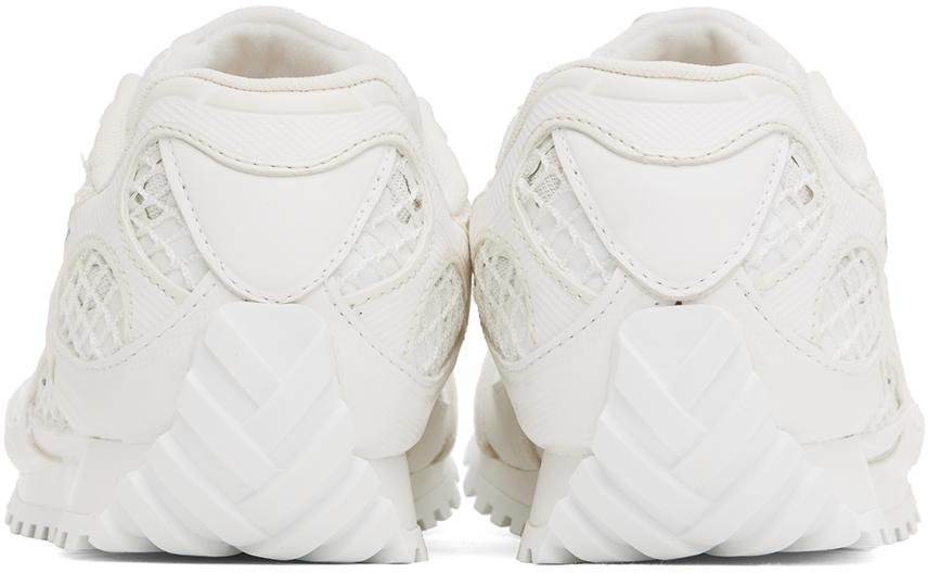 Bottega Veneta White & Off-White Orbit Sneakers - Casual