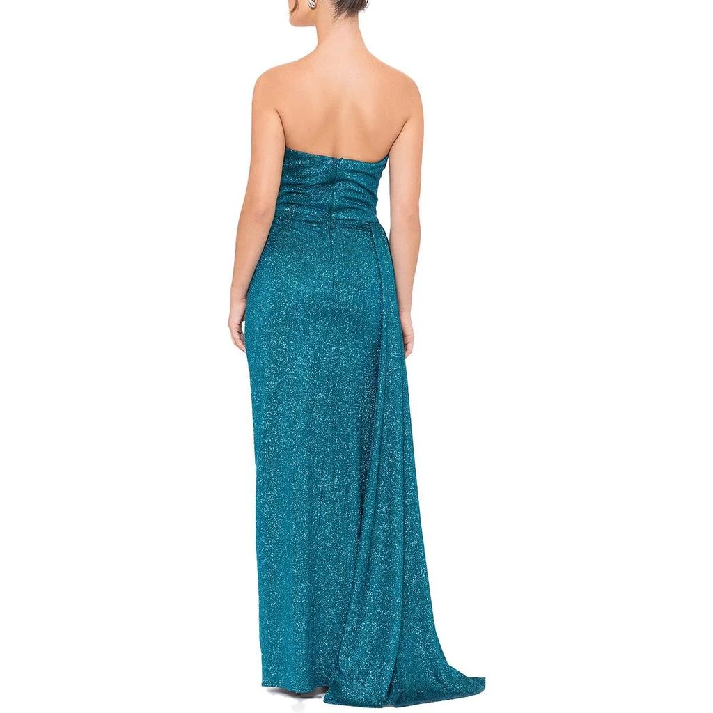 Juniors Womens Glitter Maxi Evening Dress  On Sale Now with Up to 84% Off  | Discover Exclusive Deals & Savings at BeyondStyle  Authentic Blondie  Nites clothing|dresses|women with Limited-Time Discounts, Free
