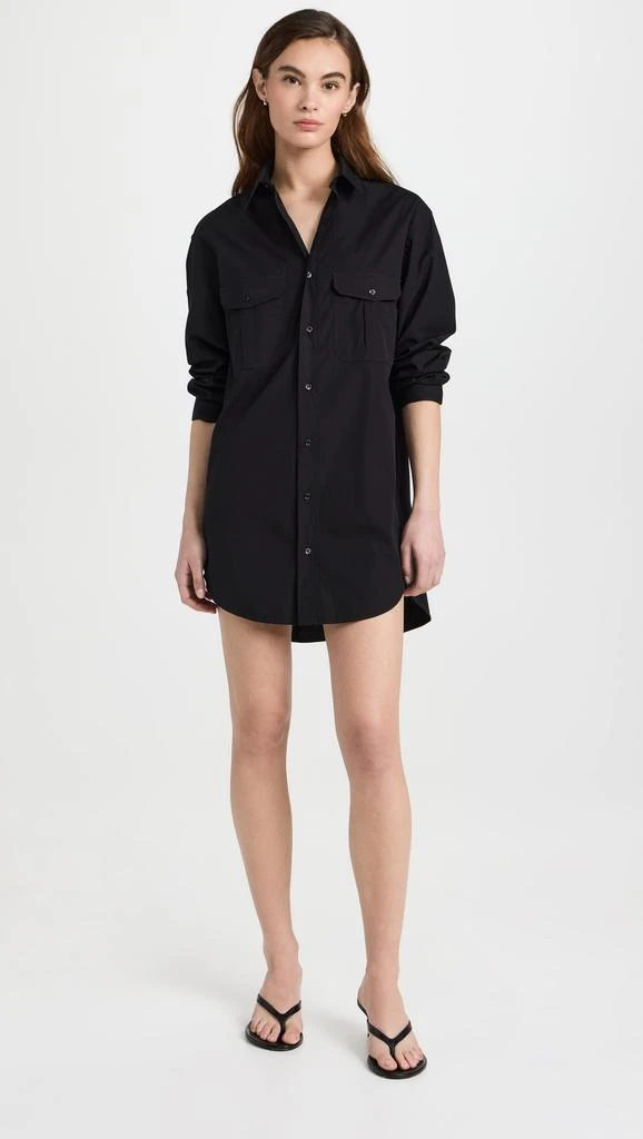 WARDROBENYC Shirt Dress Mini 5